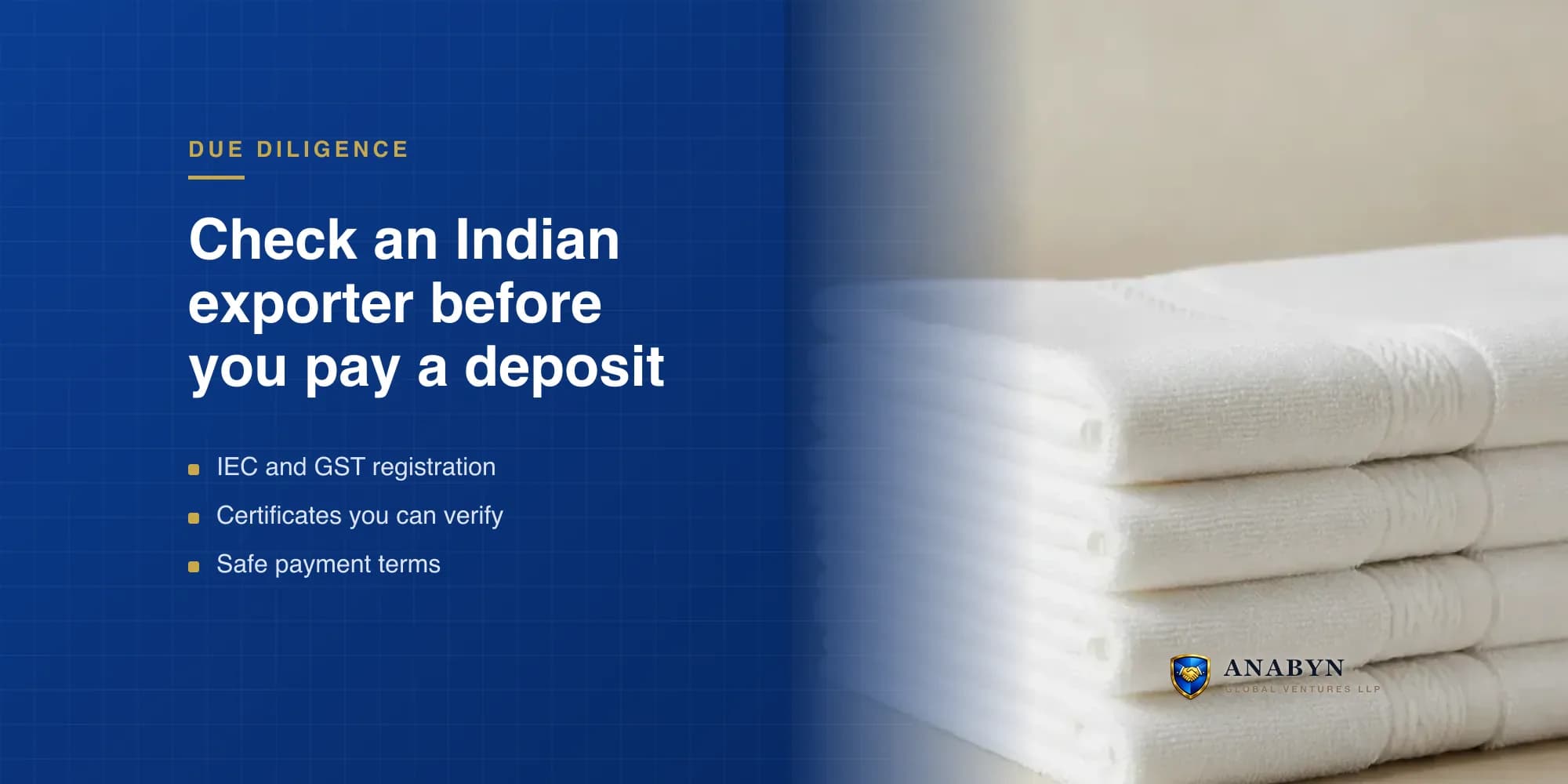 How to Verify an Indian Textile Exporter (Buyer Checklist)