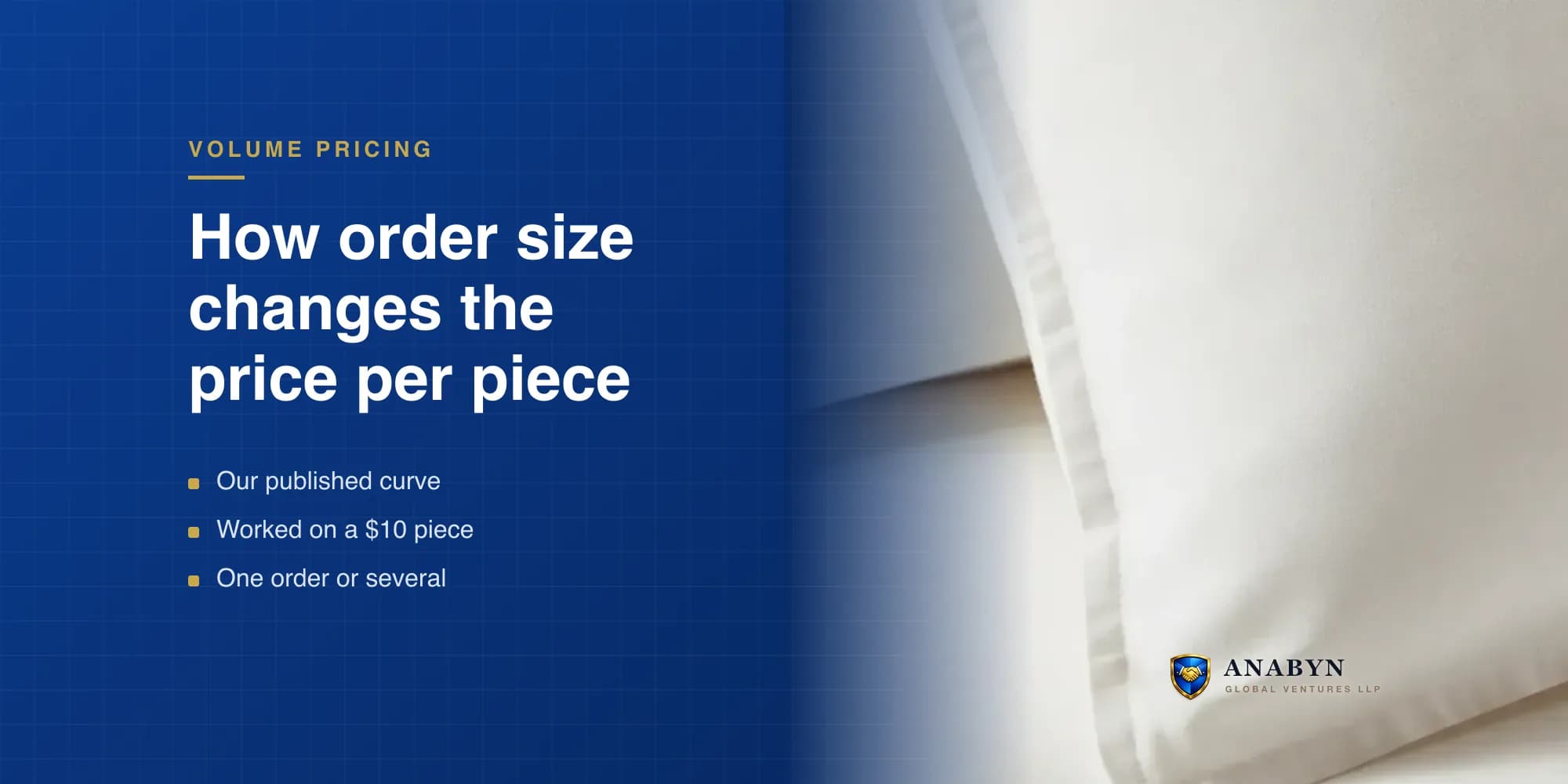 How Order Size Changes the Price Per Piece