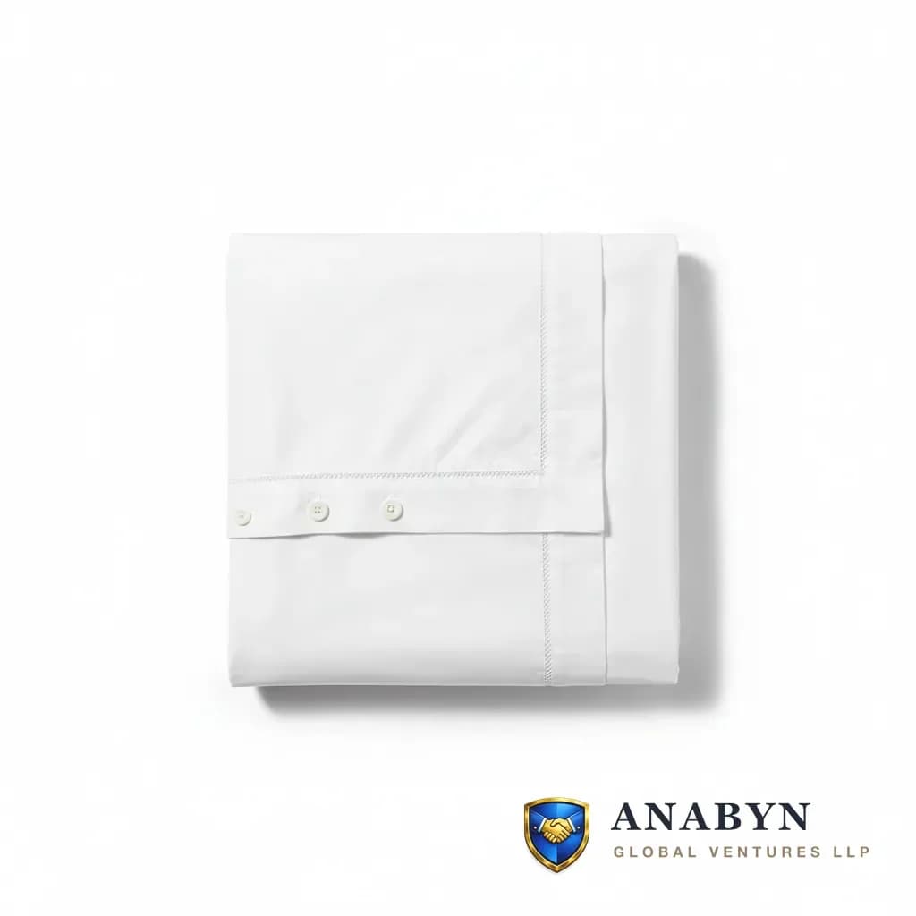 Duvet Cover 300 TC - Percale - premium cotton fabric export India