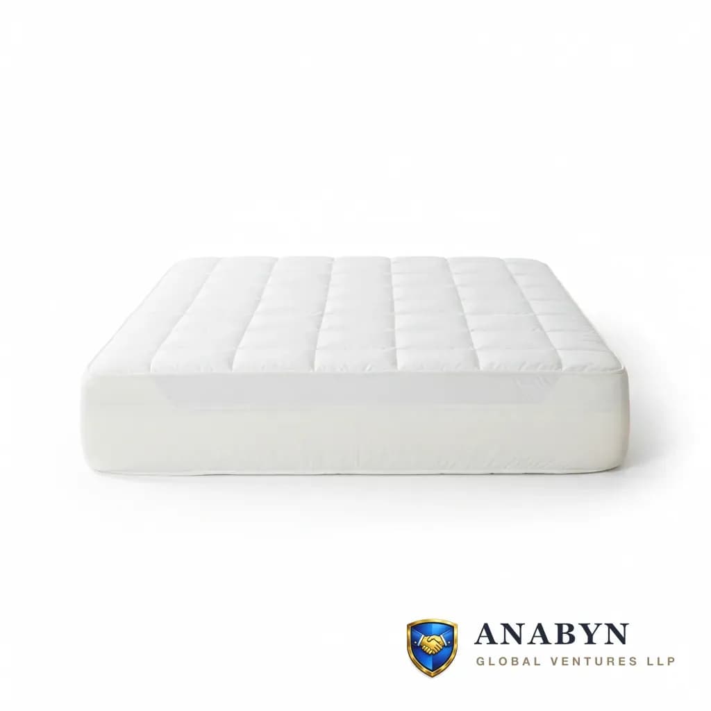 Mattress Protector - Hospitality Grade (All Sizes) - premium cotton fabric export India