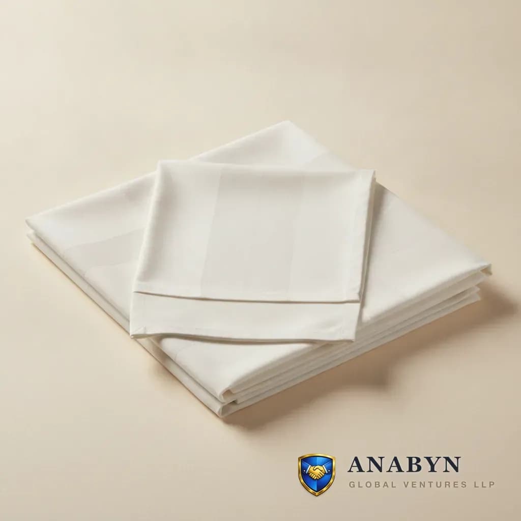 Duvet Cover 400 TC - Luxury Sateen - premium cotton fabric export India