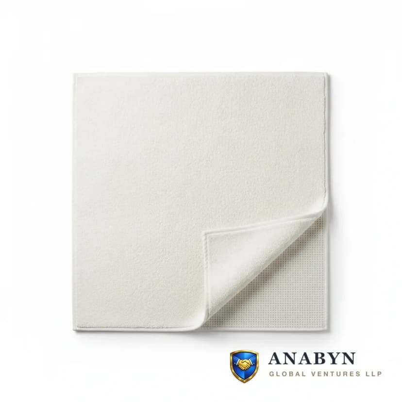 Bath mat - anti-slip tufted cotton
