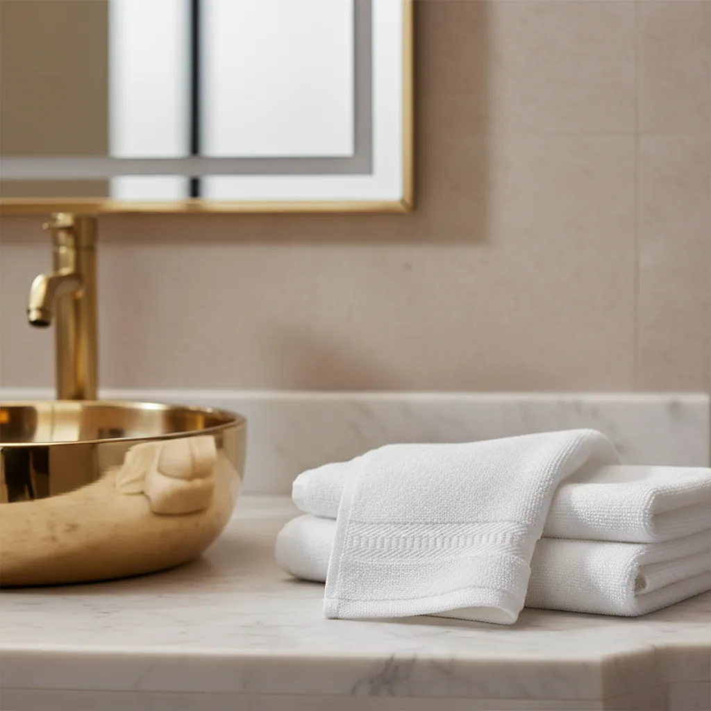 Anabyn hand towels supplied in bulk to hotels in Riyadh, Saudi Arabia